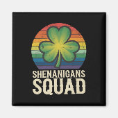 Aimant Équipe de Shenanigans Saint-Patrick Groupe (Devant)