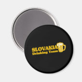 Aimant Équipe de Slovaquie (Recto/Verso)