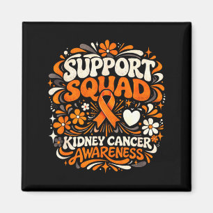 Aimant Équipe de soutien cancer du rein sensibilisation o