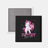 Aimant Équipe de soutien contre le cancer Chemise Sensibi (Recto/Verso)