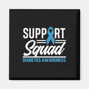 Aimant Équipe de soutien des guerriers T1d T2d pour la se