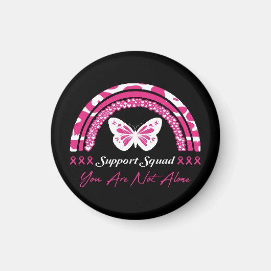 Aimant Équipe de soutien Vous n'êtes pas seul (Devant)