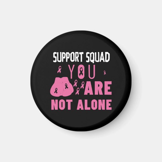 Aimant Équipe de soutien Vous n'êtes pas seul (Devant)