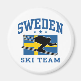 Aimant Équipe de Suède de ski