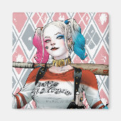 Aimant Équipe de suicide | Harley Quinn (Devant)