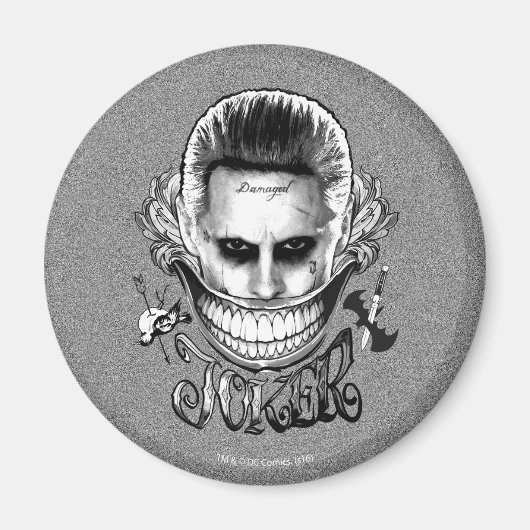Aimant Équipe de suicide | Joker Smile (Devant)
