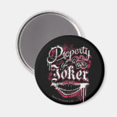 Aimant Équipe de suicide | Propriété de Joker (Recto/Verso)