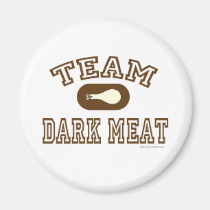 Aimant Équipe de viande noire !