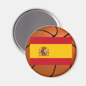 Aimant Équipe d'Espagne de basket-ball (Recto/Verso)