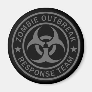 Aimant Équipe d'intervention en cas d'épidémie de zombie