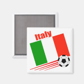 Aimant Équipe d'Italie de football (Recto/Verso)