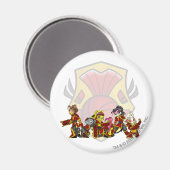 Aimant Équipe du groupe Shenkuu (Recto/Verso)