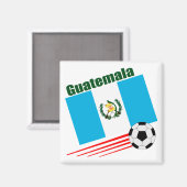 Aimant Équipe du Guatemala de football (Recto/Verso)