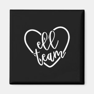 Aimant Équipe ELL Équipe de retour à l'école Groupe de ju