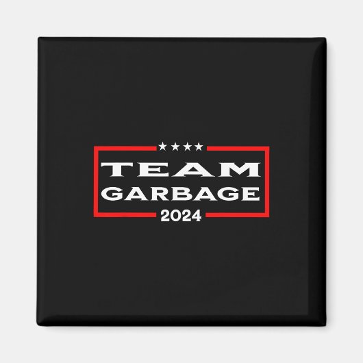 Aimant Équipe Garbage 2024 2 (Devant)
