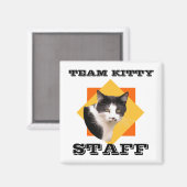 Aimant Équipe Kitty PERSONNEL (Recto/Verso)