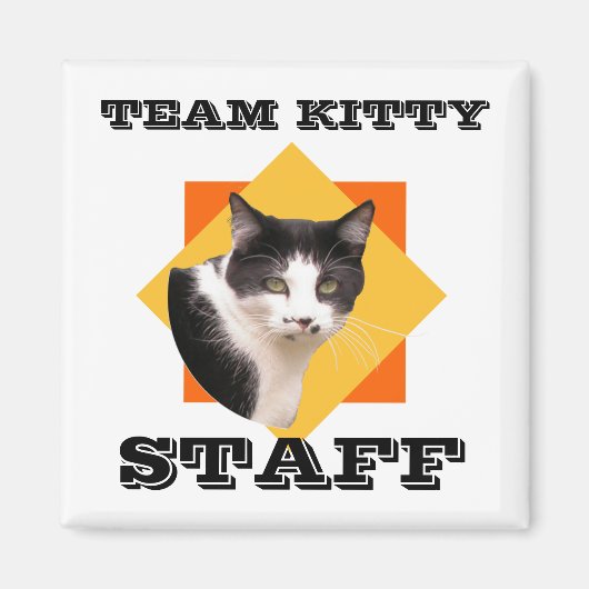 Aimant Équipe Kitty PERSONNEL (Devant)