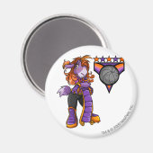 Aimant Équipe Kreludor Capitaine 1 (Recto/Verso)