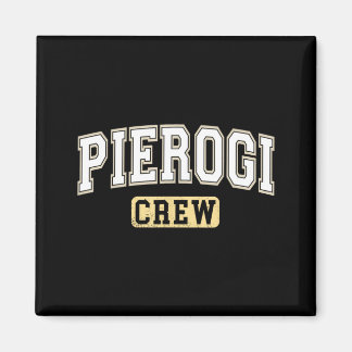 Aimant Équipe Pierogi Nourriture Polonaise Lettres Univer