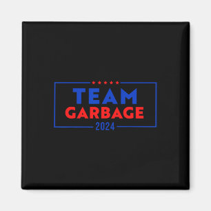 Aimant Équipe poubelle pour Trump Votez pour Trump