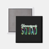 Aimant Équipe Shenanigan Squad Fête de la Saint-Patrick C (Recto/Verso)