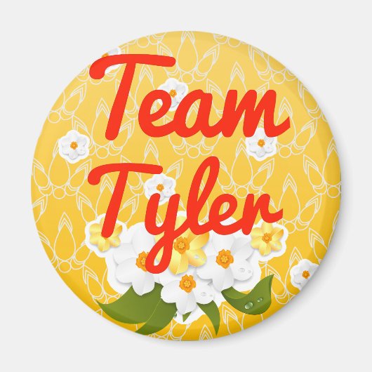 Aimant Équipe Tyler (Devant)