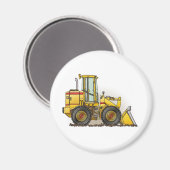 Aimant Équipement de construction de pneu en caoutchouc (Recto/Verso)