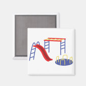 Aimant Équipement de terrain de jeu (Recto/Verso)