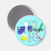 Aimant Équipement Médicale de l'infirmière (Recto/Verso)