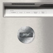 Aimant Équipements métalliques avec Étiquette boulonné -A (In Situ (Lave-vaisselle))