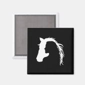 Aimant Équitation - Cheval Entraîneur Horseman Equestri (Recto/Verso)