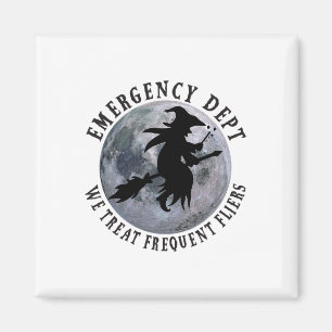 Aimant Er Infirmière Halloween Salle D'Urgence Dept Infir