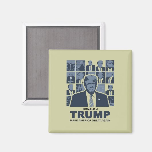 AIMANT ÈRE DONALD TRUMP (Recto/Verso)
