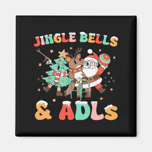 Aimant Ergothérapie Renne de Noël Santa Adls Nouveau