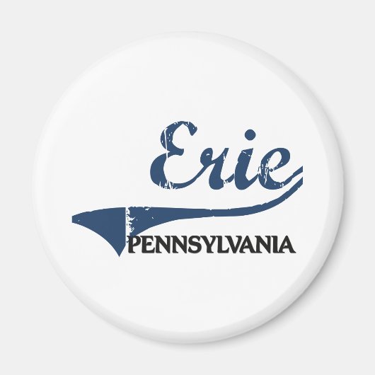 Aimant Erie Pennsylvania City Classic (Devant)