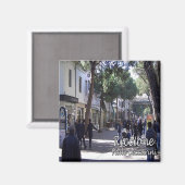 Aimant ERM018 Riccione, Viale Ceccarini, Italie, Frigo (Recto/Verso)