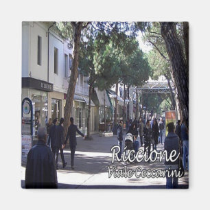 Aimant ERM018 Riccione, Viale Ceccarini, Italie, Frigo