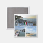 Aimant ERM034 CATTOLICA - Emilia Romagna - Italy - Fridge (Recto/Verso)