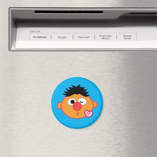Aimant Ernie Face lance un baiser (In Situ (Lave-vaisselle))