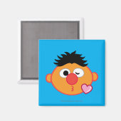 Aimant Ernie Face lance un baiser (Recto/Verso)