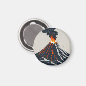 Aimant Éruption de l'illustration de l'art moderne du vol (Recto/Verso)