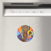 Aimant Erzulie Dantor Black Madonna Voodoo Nouvelle-Orléa (In Situ (Lave-vaisselle))