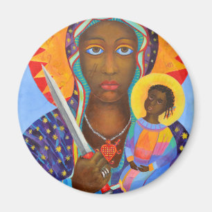 Aimant Erzulie Dantor Black Madonna Voodoo Nouvelle-Orléa