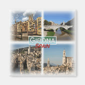 Aimant ES0140 Europe, Espagne, Gérone, Frigo (Devant)