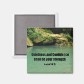 Aimant Ésaïe 30:15 (Recto/Verso)