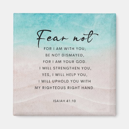 Aimant Ésaïe 41:10 Ne crains point (Devant)