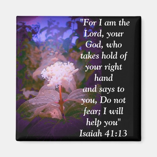 Aimant Ésaïe 41:13 (Devant)