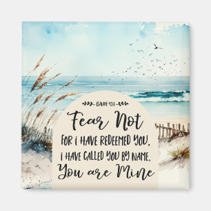 Aimant Esaïe 43:1 Ne crains pas pour moi vous ai racheté