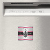 Aimant ESB Date à Sauvegarder Blanc Rose (In Situ (Lave-vaisselle))