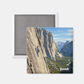 Aimant Escalade à Yosemite National Park (Recto/Verso)